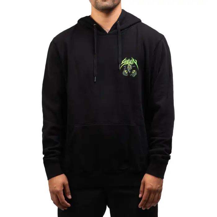 Creep Badge Pullover: BLACK / L