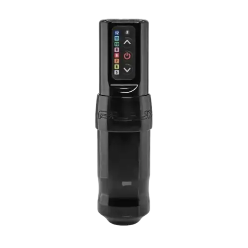 FK Irons Spektra Flux Rotary Tattoo Machine with 1