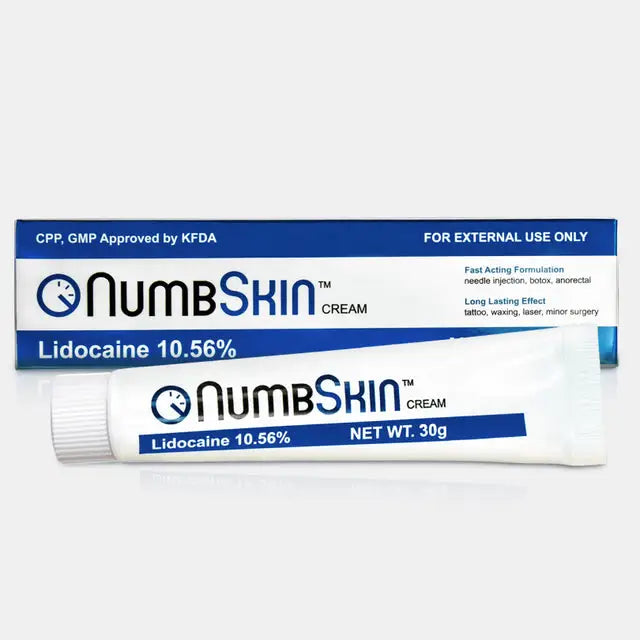 NumbSkin® 10.56% Lidocaine Numbing Cream (30 grams) -