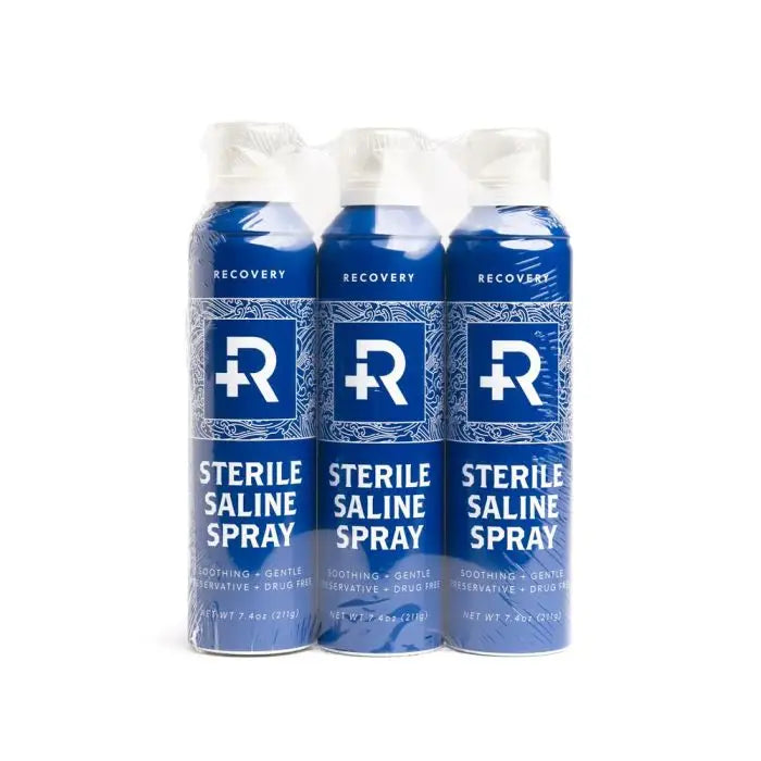 Recovery Sterilized Saline Wash Spray — 7.4oz - Piercing