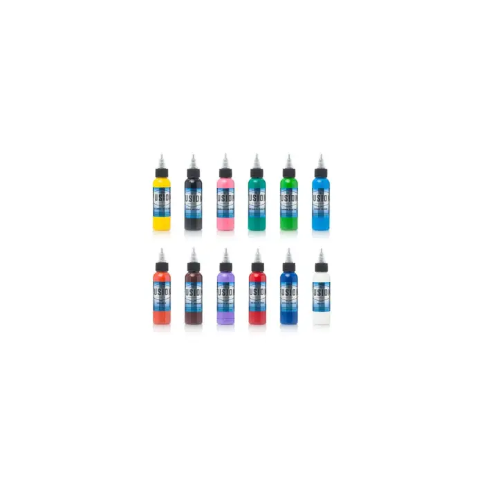 Sample Pack - 12 colors - Tattoo Ink