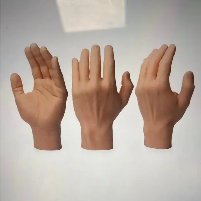 A Pound of Flesh Silicone Synthetic Hand with Wrist —
