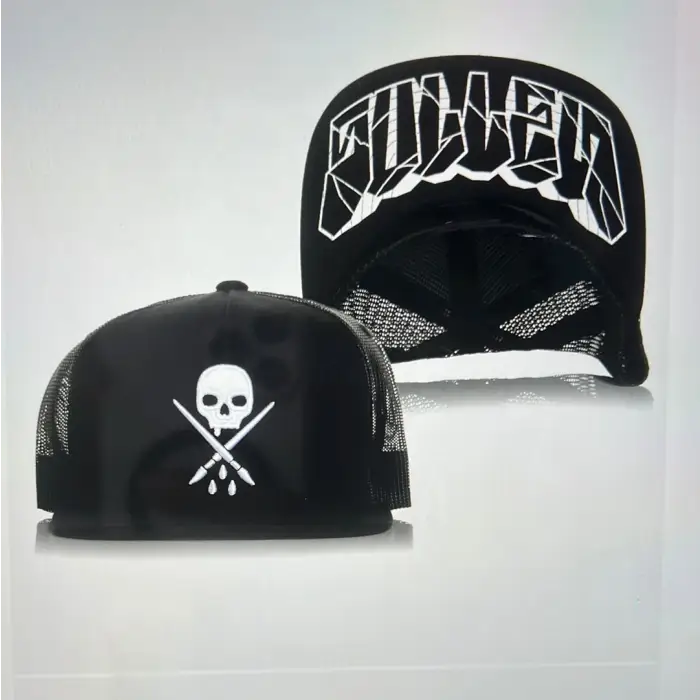 Heavy SnapBack Trucker Black