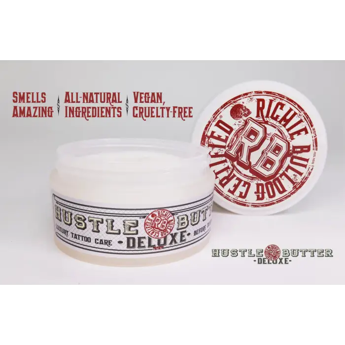 HUSTLE BUTTER 5oz Jar - Aftercare & Numbing Products