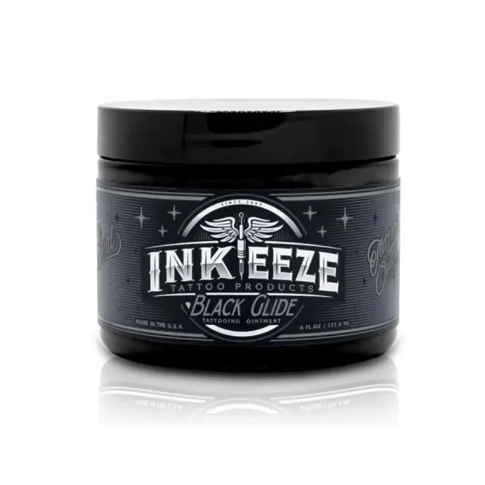 INK-EEZE BLACK TATOO OINTMENT 6oz - Aftercare & Numbing