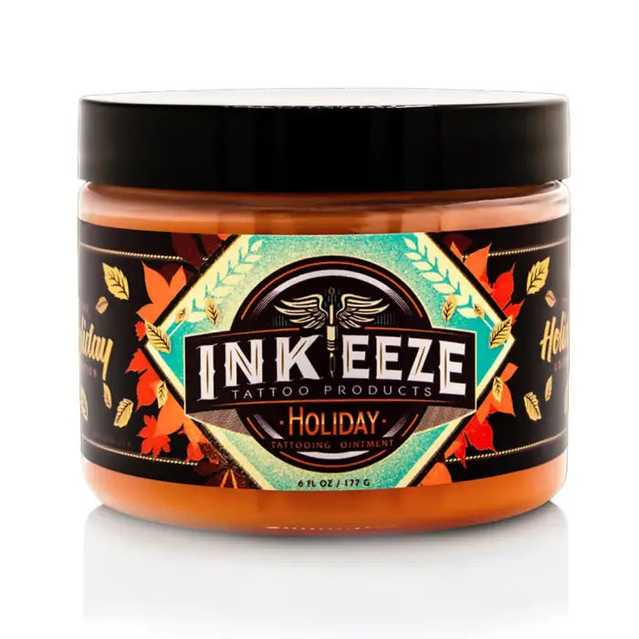 INK-EEZE HOLIDAY GLIDE TATTOO OINTMENT - 6OZ - Aftercare &