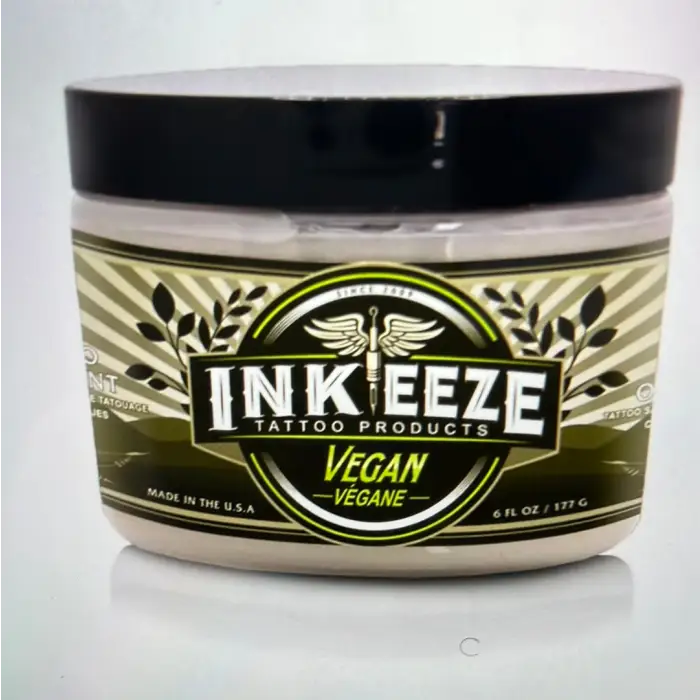 INK-EEZE VEGAN GLIDE TATTOO OINTMENT - 6OZ - Aftercare &