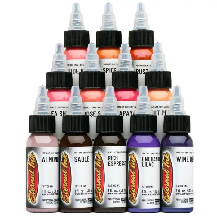Portrait Skin Tone Color Set of 12 — 1/2oz Bottles — Eternal