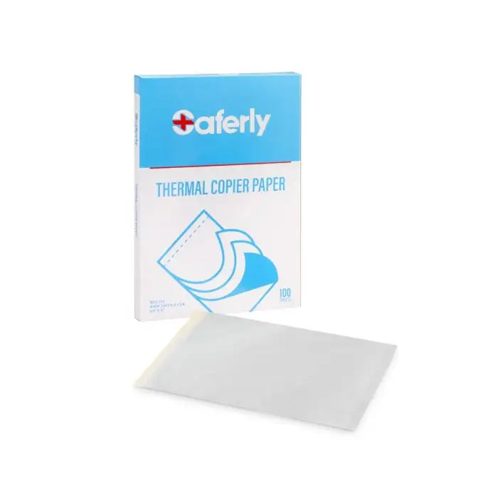 Saferly Tattoo Thermal Image Copier Paper — 8-1/2 x 11” —