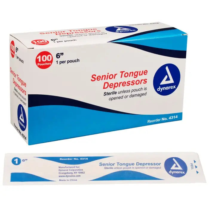 Sterile Tongue Depressors - Disposable