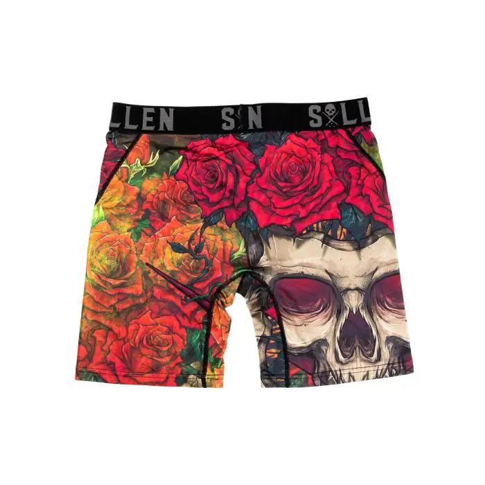 Sullen Clothing Badge Roses Boxers - Extra Large - Boxers